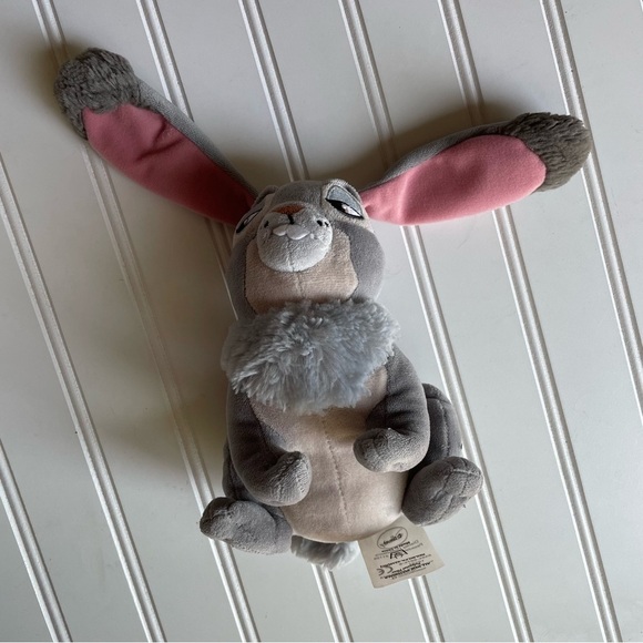 Disney Store Clover Rabbit Sofia the First Plush 7 inch gray unisex soft - Picture 7 of 9